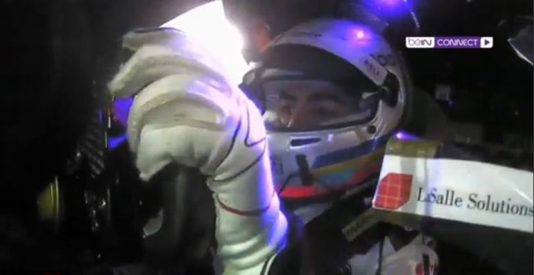 Alonso, dentro de su Ligier en las 24 horas de Daytona Alonso, dentro de su Ligier en las 24 horas de Daytona