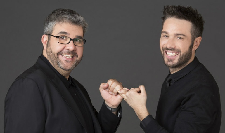Florentino Fernández y Dani Martínez, presentadores de 'Dani&Flo' Florentino Fernández y Dani Martínez, presentadores de 'Dani&Flo'