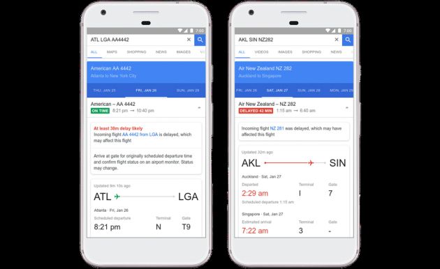 Google predice el retraso de tu vuelo. Google predice el retraso de tu vuelo.