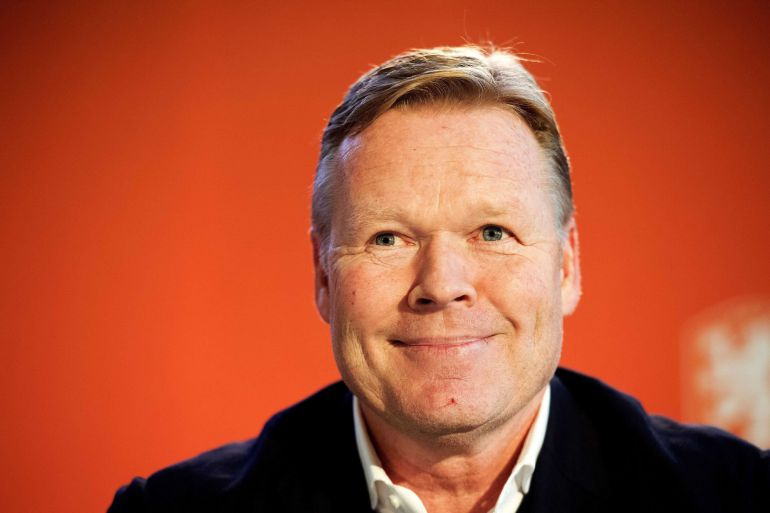 La Federación Holandesa de Fútbol (KNVB) presenta a Ronald Koeman como nuevo técnico de la selección nacional La Federación Holandesa de Fútbol (KNVB) presenta a Ronald Koeman como nuevo técnico de la selección nacional