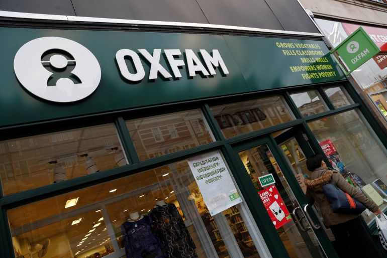 Imagen de una tienda de Oxfam en Madrid Imagen de una tienda de Oxfam en Madrid
