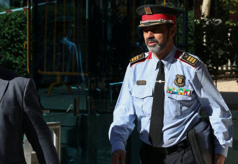 Josep Lluis Trapero, el Mayor de los Mossos. Josep Lluis Trapero, el Mayor de los Mossos.