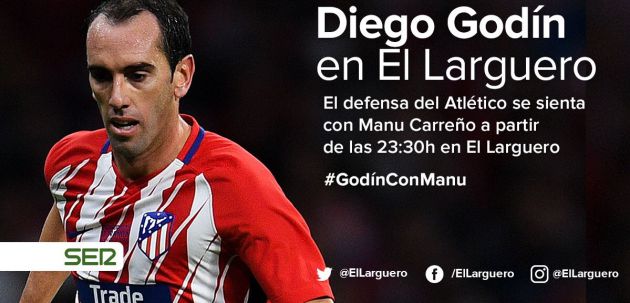 Diego Godín, rojiblanco de adopción Diego Godín, rojiblanco de adopción