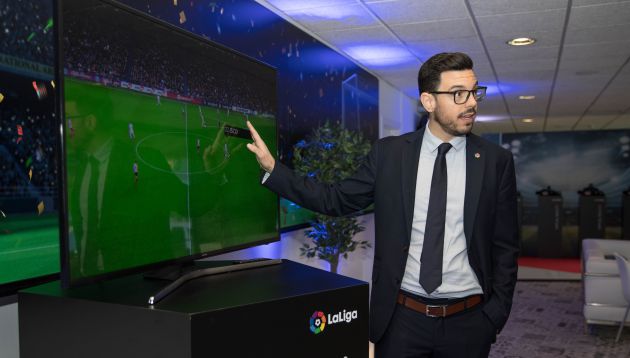 LaLiga muestra sus últimas novedades. LaLiga muestra sus últimas novedades.
