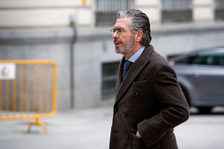 El exconsejero madrileño Francisco Granados, a su llegada a la sede de la Audiencia Nacional. El exconsejero madrileño Francisco Granados, a su llegada a la sede de la Audiencia Nacional.