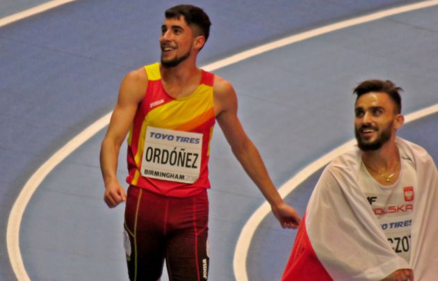 Saúl Ordóñez tras ser plata Saúl Ordóñez tras ser plata