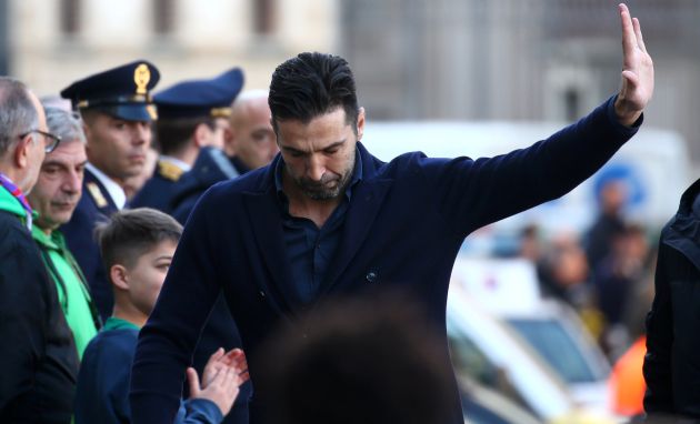 El portero de la Juventus, Gianluigi Buffon, ha asistido al funeral de Davide Astori. El portero de la Juventus, Gianluigi Buffon, ha asistido al funeral de Davide Astori.