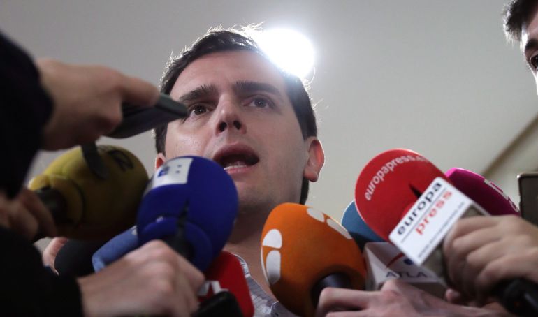 El líder de Ciudadanos, Albert Rivera El líder de Ciudadanos, Albert Rivera