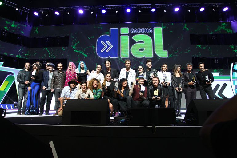 La foto de familia de la pasada edición de los Premios Cadena Dial La foto de familia de la pasada edición de los Premios Cadena Dial