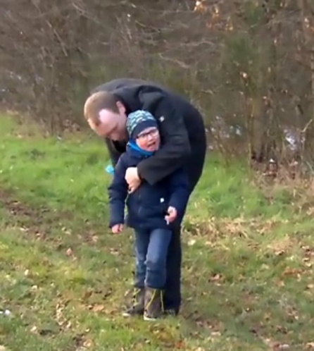 Andreas Graf y su hijo Andreas Graf y su hijo