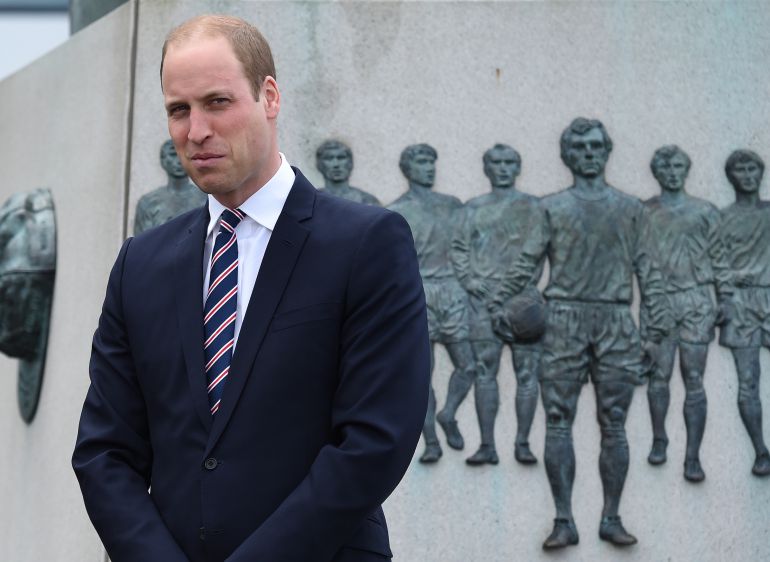 El príncipe William de Inglaterra El príncipe William de Inglaterra