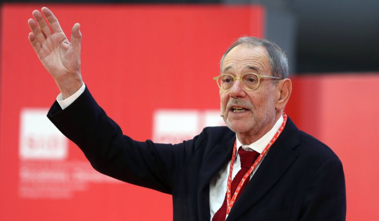 El ex secretario general de la OTAN Javier Solana, durante su intervención en la masterclass de la Escuela de Buen Gobierno Jaime Vera-Ahora. El ex secretario general de la OTAN Javier Solana, durante su intervención en la masterclass de la Escuela de Buen Gobierno Jaime Vera-Ahora.