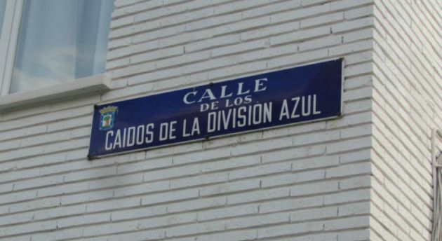 Calle de los Caídos de la División Azul en Madrid Calle de los Caídos de la División Azul en Madrid
