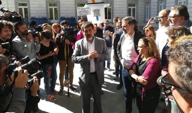 Jordi Sànchez en octubre en la Audiencia Nacional Jordi Sànchez en octubre en la Audiencia Nacional