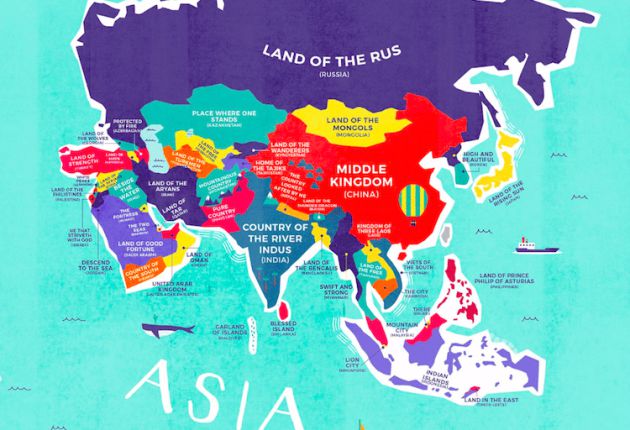 El significado de cada una de las naciones. El significado de cada una de las naciones.
