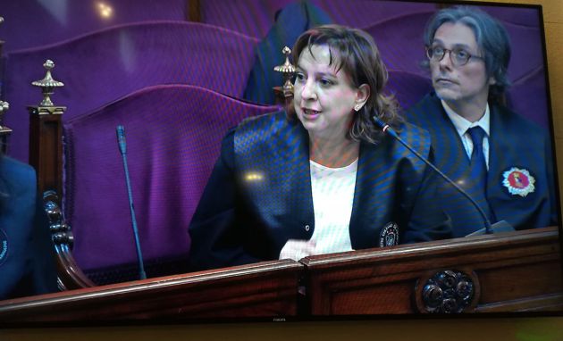 La representante del ejecutivo balear La representante del ejecutivo balear