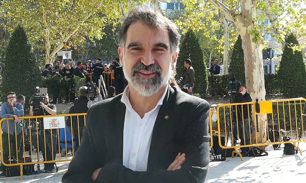 Jordi Cuixart en la Audiencia Nacional en octubre Jordi Cuixart en la Audiencia Nacional en octubre