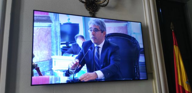 Francesc Homs declarando en el Tribunal Supremo hace un año Francesc Homs declarando en el Tribunal Supremo hace un año