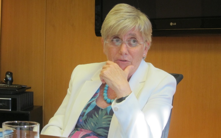 La consellera de Enseñanza, Clara Ponsatí (ARCHIVO) La consellera de Enseñanza, Clara Ponsatí (ARCHIVO)