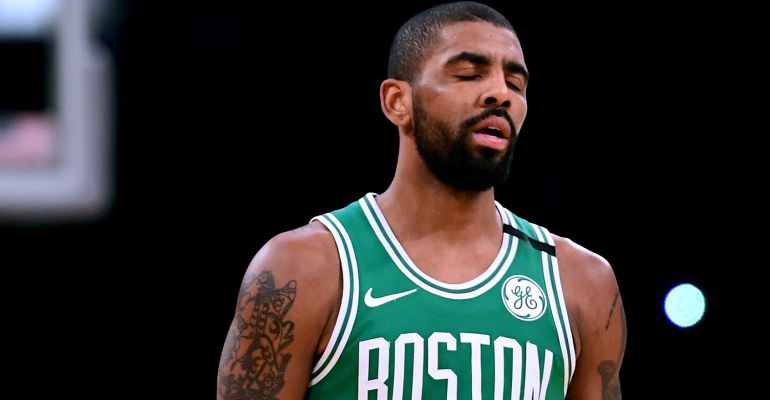 Kyrie Irving, durante un partido de la presente temporada Kyrie Irving, durante un partido de la presente temporada