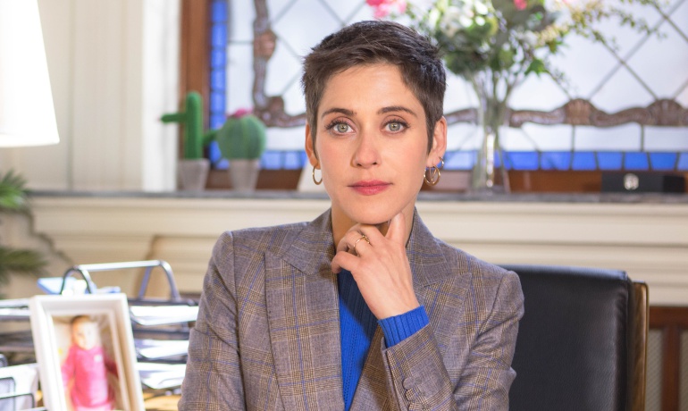 María León, protagonista de la serie 'Allí abajo' María León, protagonista de la serie 'Allí abajo'