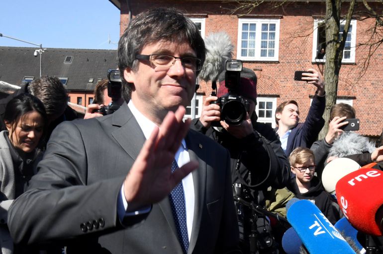 El expresident catalán Carles Puigdemont. El expresident catalán Carles Puigdemont.