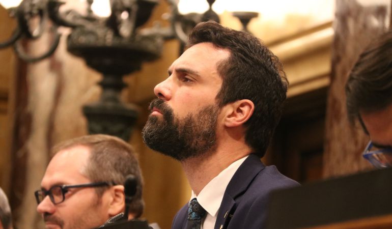 El president del Parlament, Roger Torrent. El president del Parlament, Roger Torrent.
