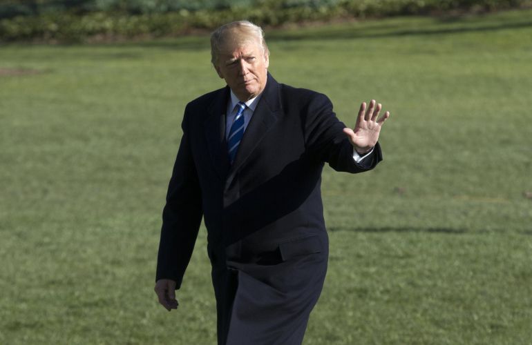 El presidente de EEUU, Donald J. Trump El presidente de EEUU, Donald J. Trump
