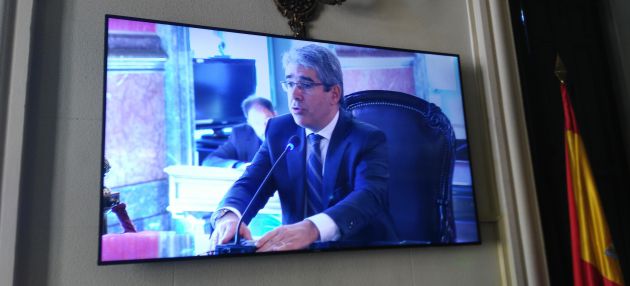 Francesc Homs durante su juicio en el Supremo Francesc Homs durante su juicio en el Supremo