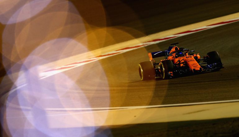 Fernando Alonso, en Bahréin. Fernando Alonso, en Bahréin.
