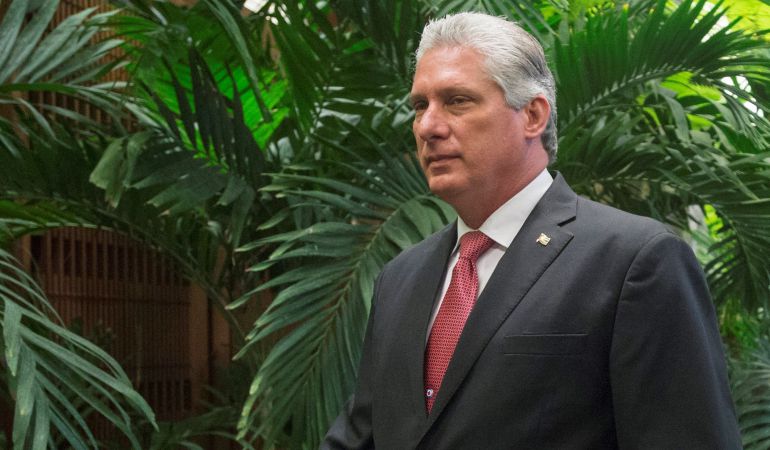 Imagen de archivo del 21 de marzo de 2016 del vicepresidente cubano, Miguel Díaz-Canel Bermudez. Imagen de archivo del 21 de marzo de 2016 del vicepresidente cubano, Miguel Díaz-Canel Bermudez.