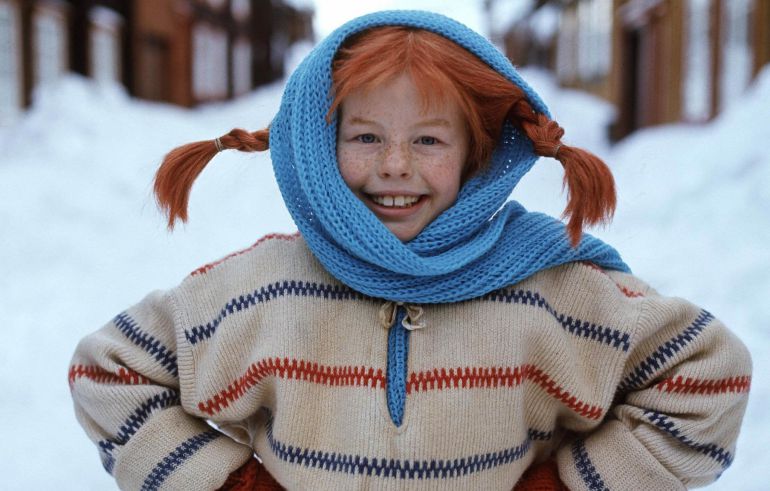 Pippi Lângstrum, personaje creado por la escritora sueca Astrid Lindgren en 1941. Pippi Lângstrum, personaje creado por la escritora sueca Astrid Lindgren en 1941.