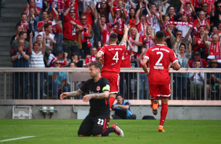 Süle celebra su gol contra el Eintracht el pasado sábado Süle celebra su gol contra el Eintracht el pasado sábado