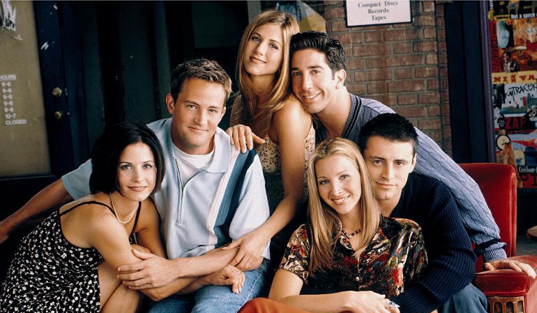 Los protagonistas de la serie 'Friends'. Los protagonistas de la serie 'Friends'.
