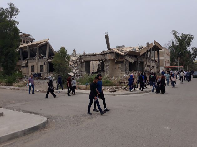Visita a la universidad que Daesh quiso destruir en Mosul Visita a la universidad que Daesh quiso destruir en Mosul