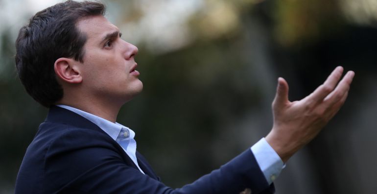 Albert Rivera en una imagen reciente de su viaje a Chile Albert Rivera en una imagen reciente de su viaje a Chile
