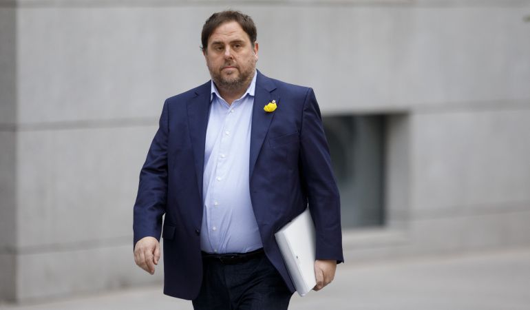 El exvicepresidente de la Generalitat, Oriol Junqueras. El exvicepresidente de la Generalitat, Oriol Junqueras.