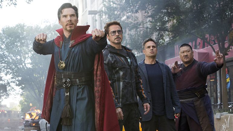 Fragmento de la película 'Los Vengadores:Infinity War'. Fragmento de la película 'Los Vengadores:Infinity War'.