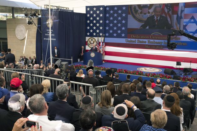 Discurso del primer ministro de Israel, Benjamin Netanyahu, en la inauguración de la embajada de EEUU en Jerusalén. Discurso del primer ministro de Israel, Benjamin Netanyahu, en la inauguración de la embajada de EEUU en Jerusalén.