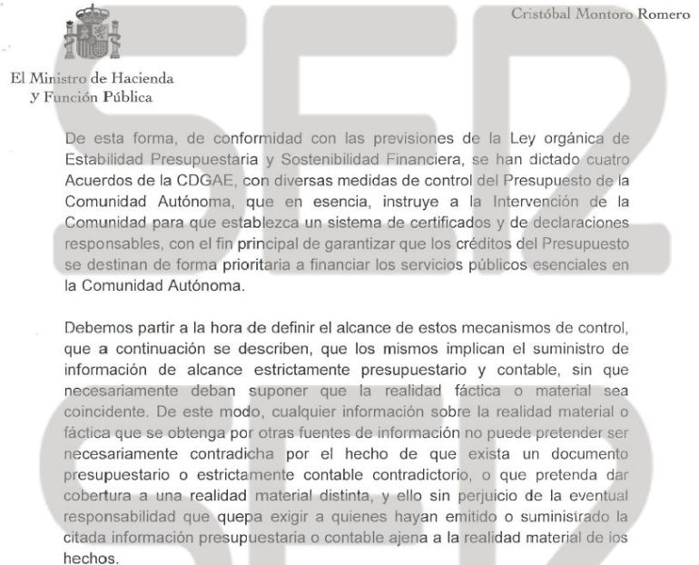 Montoro detalla al juez Llarena hasta nueve denuncias al fiscal y al Tribunal de Cuentas por el proceso independentista Montoro detalla al juez Llarena hasta nueve denuncias al fiscal y al Tribunal de Cuentas por el proceso independentista