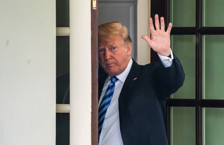 El presidente de Estados Unidos, Donald Trump. El presidente de Estados Unidos, Donald Trump.