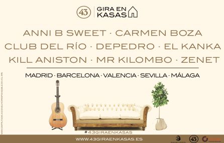 El cartel de Gira en Kasas El cartel de Gira en Kasas