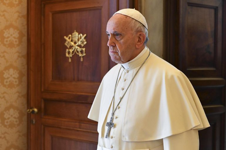 El papa Francisco en el Vaticano El papa Francisco en el Vaticano