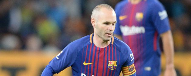 Iniesta, durante un partido con el Barça Iniesta, durante un partido con el Barça