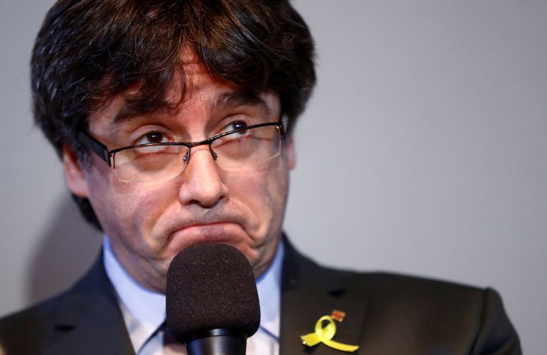 El expresident catalán Carles Puigdemont, en una fotografía de archivo. El expresident catalán Carles Puigdemont, en una fotografía de archivo.