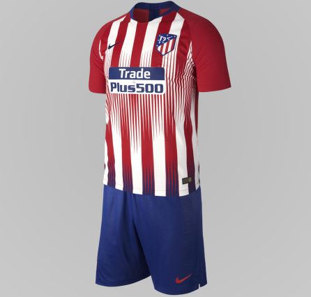 La camiseta del Atlético La camiseta del Atlético