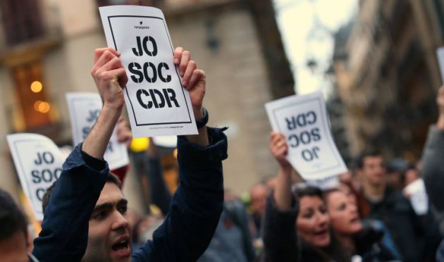 Manifestación a favor de los CDR Manifestación a favor de los CDR