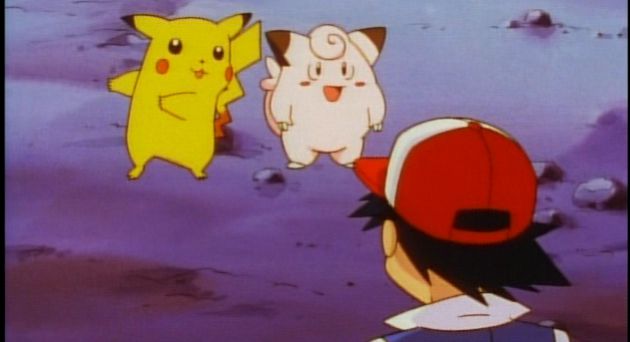 Pikachu junto a un Clefairy. Pikachu junto a un Clefairy.