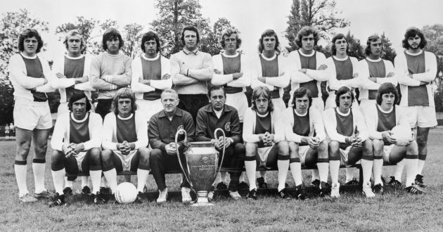 Equipo del Ajax que ganó en 1973 Equipo del Ajax que ganó en 1973