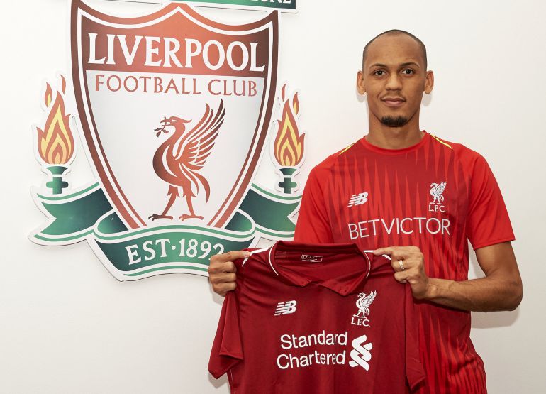 Liverpool anunció contratación del brasileño Fabinho